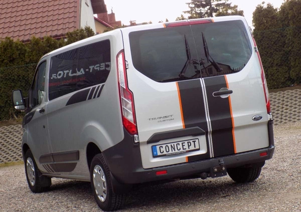 Ford Transit Custom cena 72999 przebieg: 150000, rok produkcji 2016 z Nakło nad Notecią małe 301